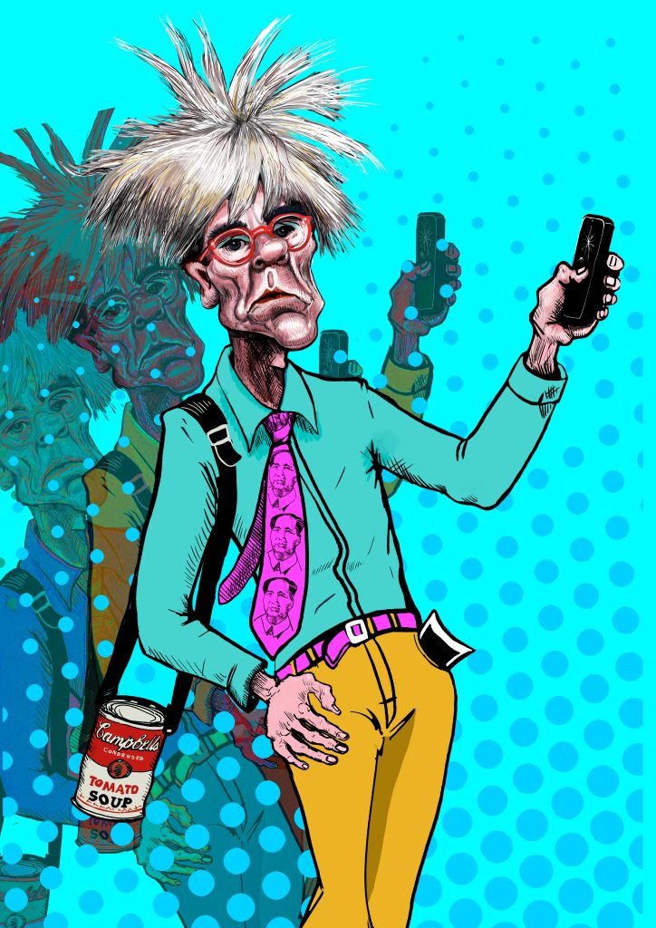 Andy Warhol en tiempos de Instagram…
